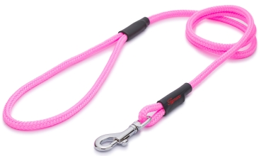 klassische Hundeleine - S - 115cm - pink